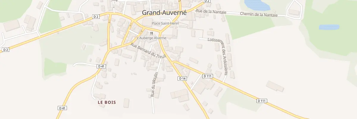 Plan du 3 Rue de la Barre-david à Grand-Auverné