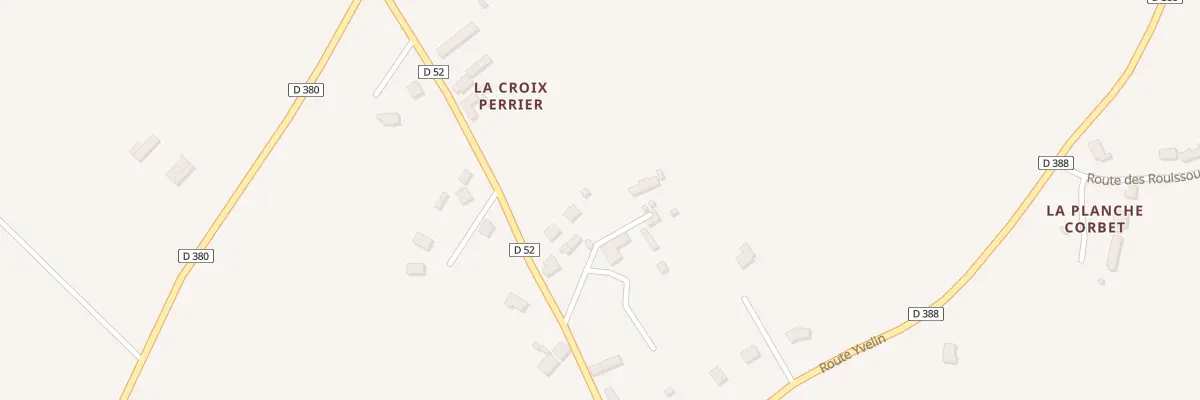 Plan du 17B Rte de la Croix Périer à Savigny
