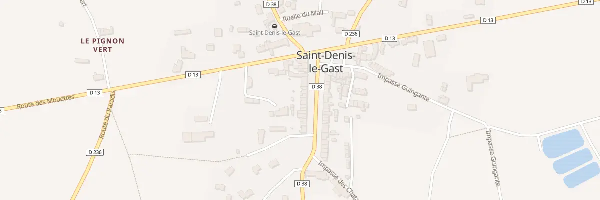 Plan du 18 Av des Tilleuls à Saint-Denis-le-Gast