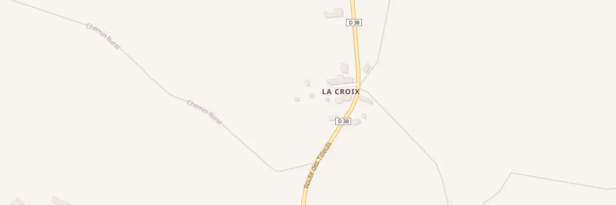 Plan du 6A La Croix à Saint-Denis-le-Gast