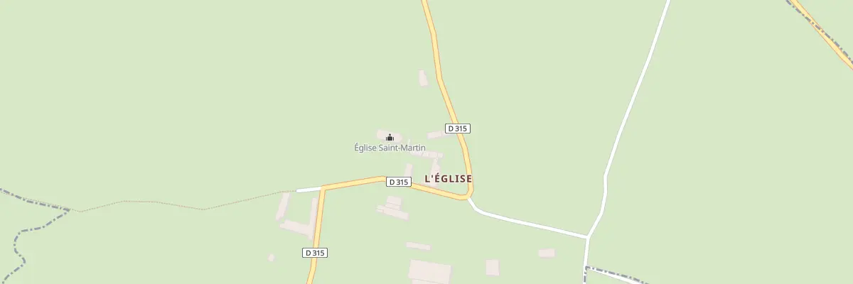 Plan du 5 Rue de l’Eglise à Ozeville