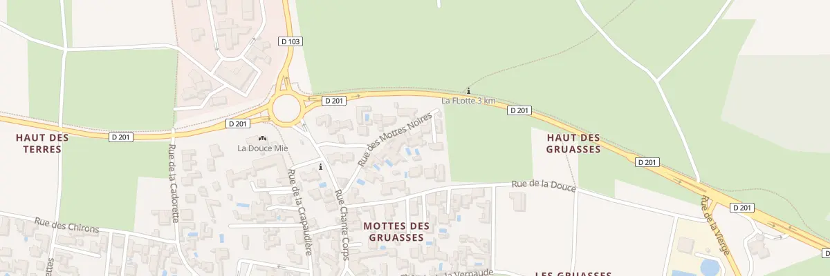 Plan du 6 Rue des Mottes Noires à Sainte-Marie-de-Ré