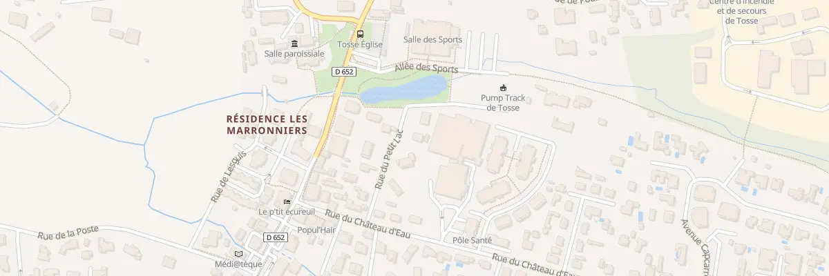Plan du 5 Rue du Petit Lac à Tosse