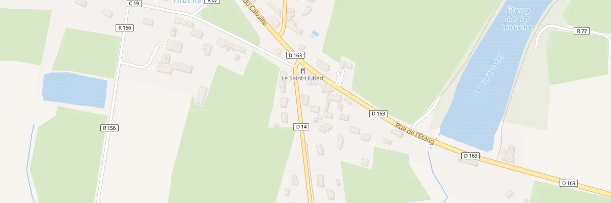 Plan du 1 Rue du Brevent - La Touche à Erbray