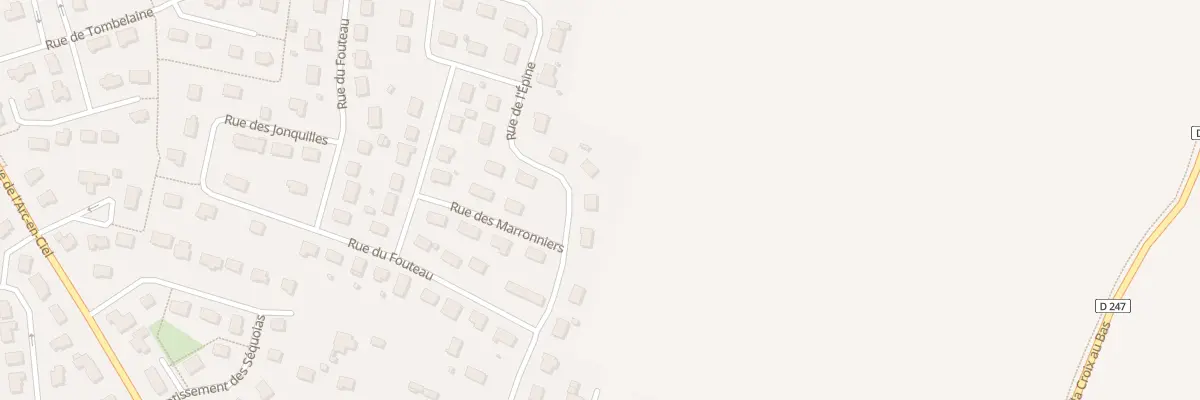 Plan du 7 Rue de l’Epine à Saint-Senier-sous-Avranches