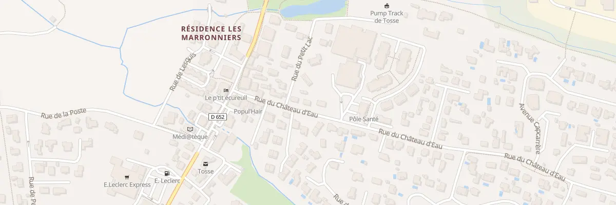 Plan du 12 Rue du Château d’Eau à Tosse