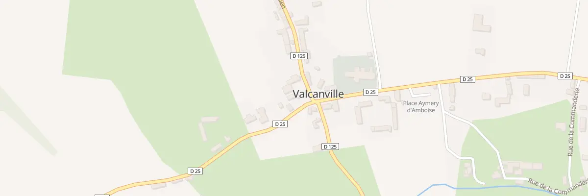 Plan du 41 Rue de la Commanderie à Valcanville