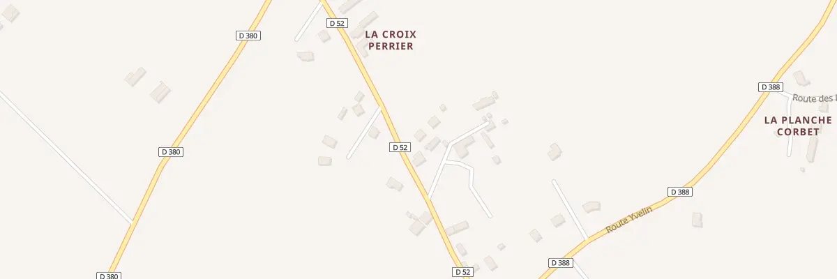 Plan du 13A Rte de la Croix Périer à Savigny