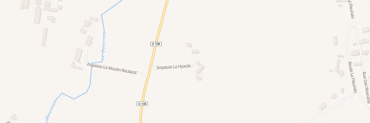 Plan du 1 La Hyaule à Saint-Senier-de-Beuvron
