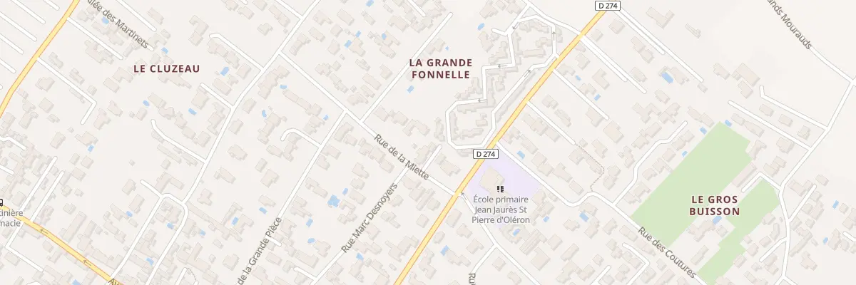Plan du 6C Rue de la Miette à Saint-Pierre-d’Oléron