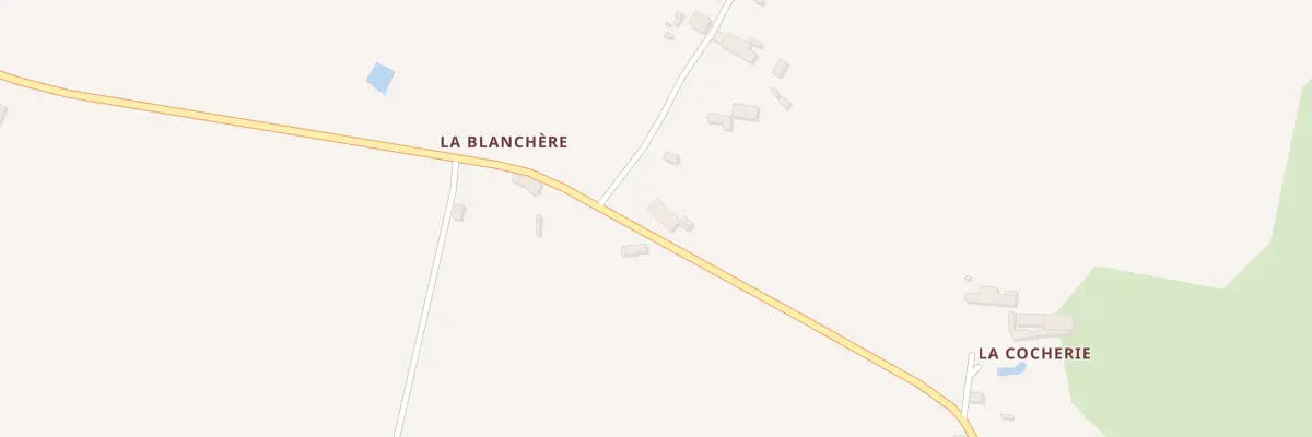 Plan du 5832 La Blanchere à Retiers