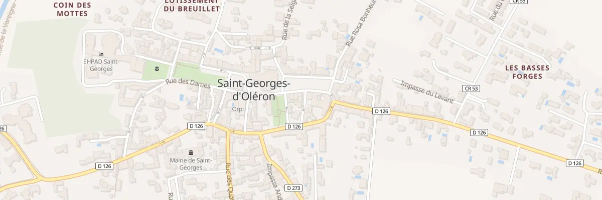 Plan du 14 Rue du Cadran Solaire à Saint-Georges-d’Oléron