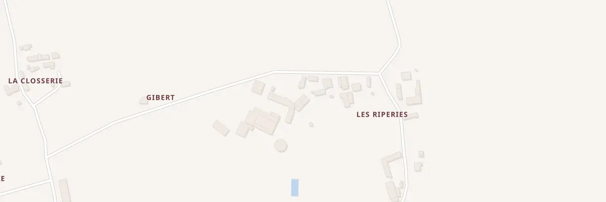 Plan du 5861 Les Riperies à Retiers