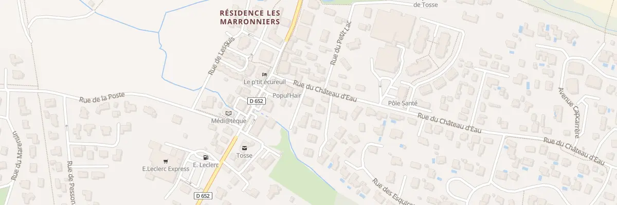 Plan du 15 Rue du Château d’Eau à Tosse