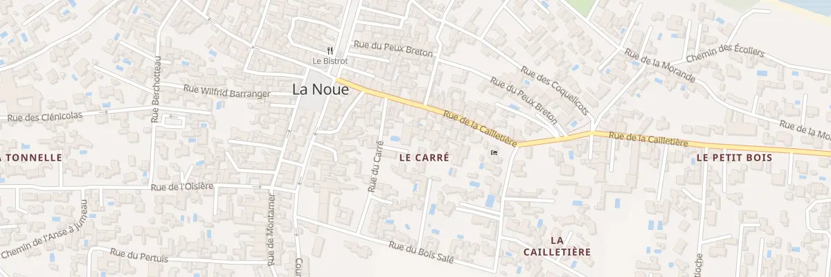 Plan du 6453 Rue du Carré à Sainte-Marie-de-Ré
