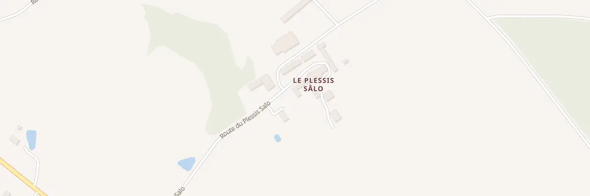 Plan du 40 Rte du Plessis Salo à Rives de l’Yon