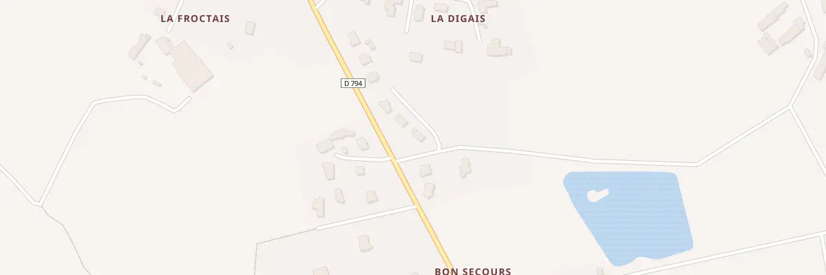Plan du 1 Chemin de la Source à Val-d’Izé