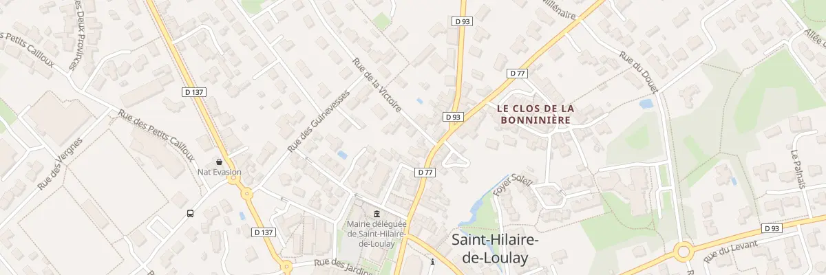 Plan du 1 Rue de la victoire à Montaigu-Vendée