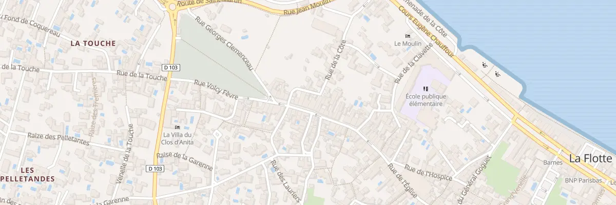 Plan du 42 Rue Volcy Fèvre à La Flotte