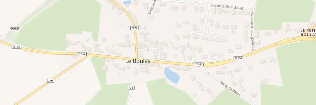 Plan du 2 Rue de la Libération à Mouzeil