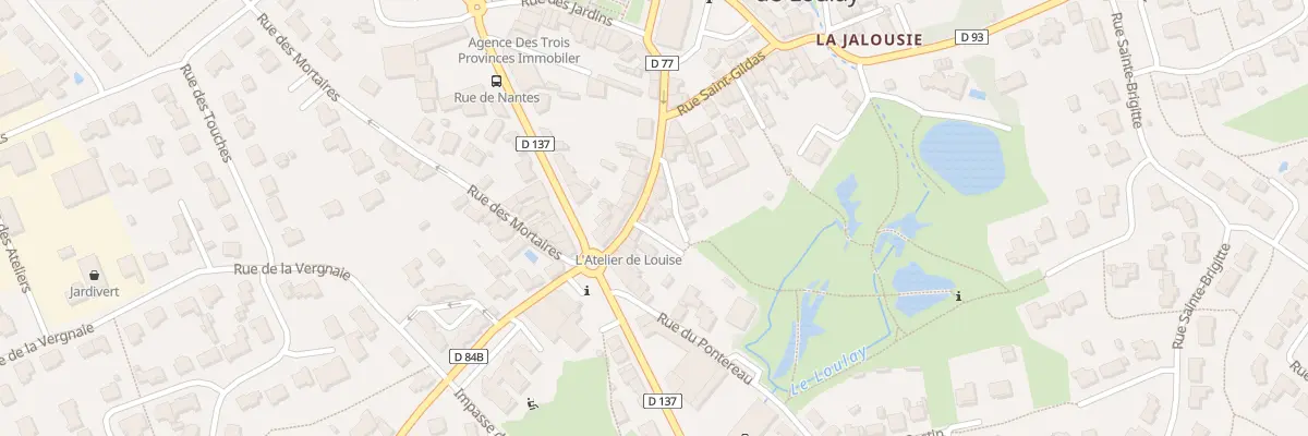 Plan du 23 Rue de l’Abbe Giraudet à Montaigu-Vendée