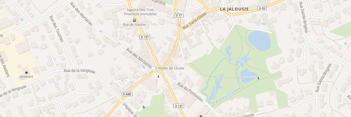 Plan du 25 Rue de l’Abbe Giraudet à Montaigu-Vendée