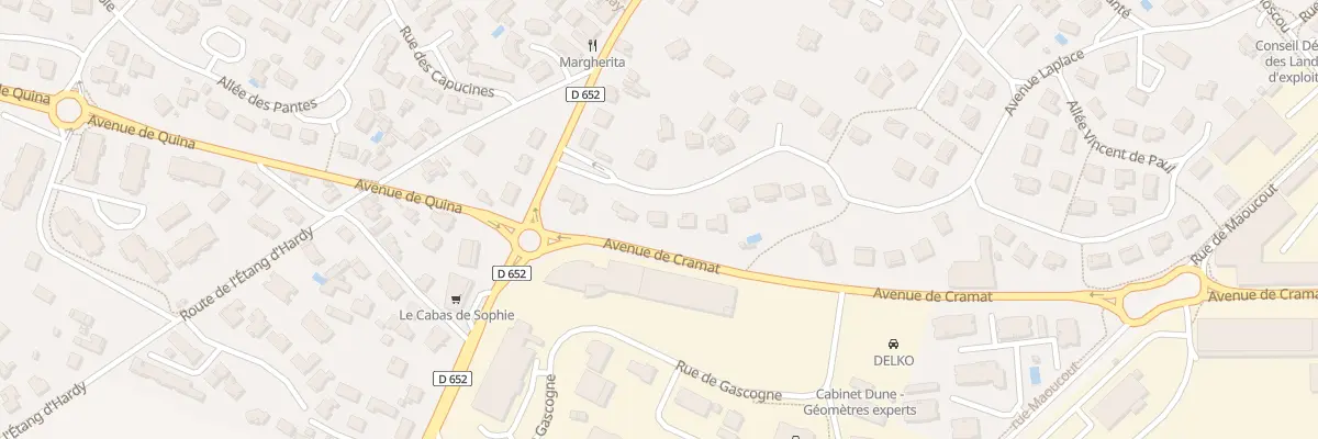 Plan du 37 Av Laplace à Soustons