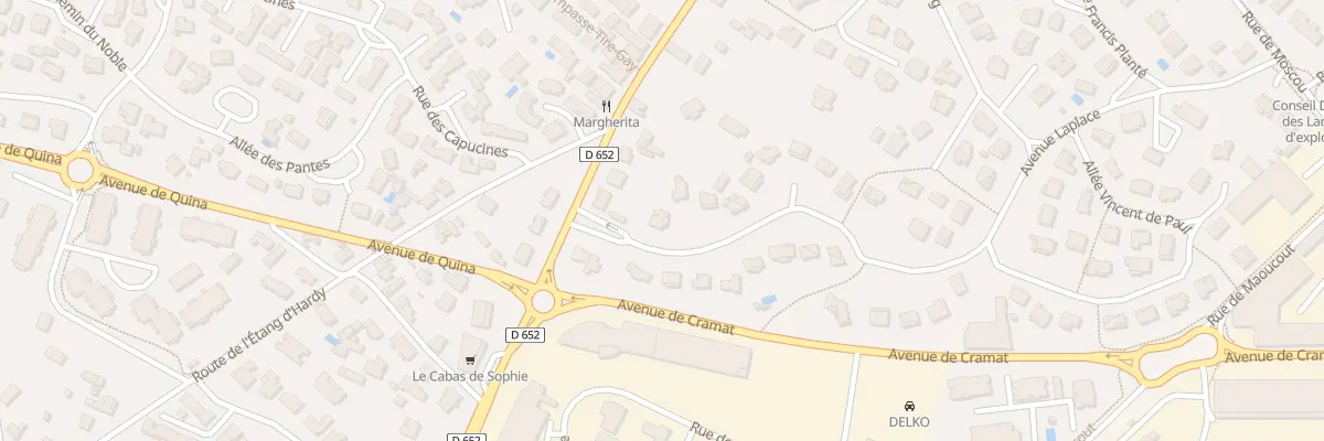 Plan du 40 Av Laplace à Soustons