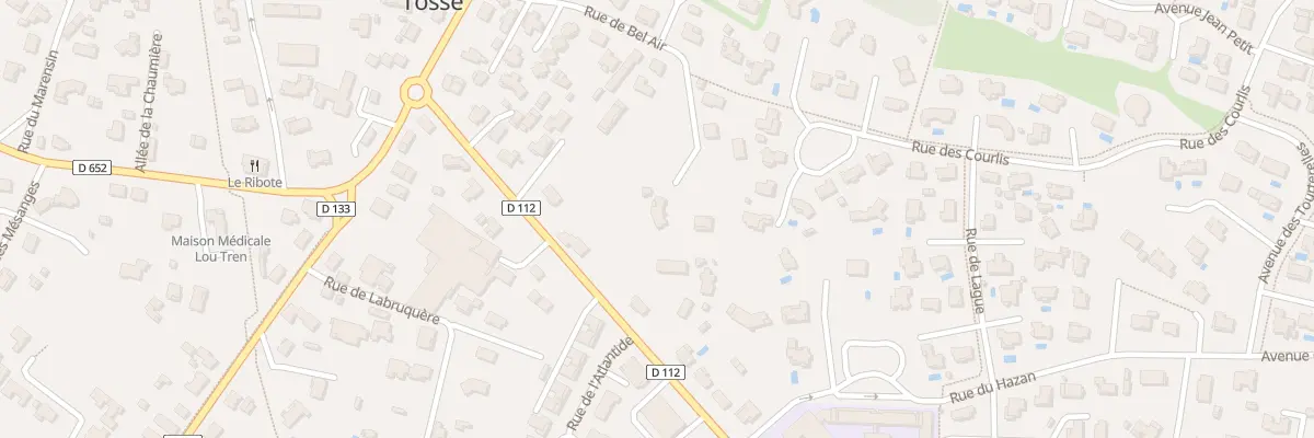 Plan du 17 Rue de Bel-Air à Tosse