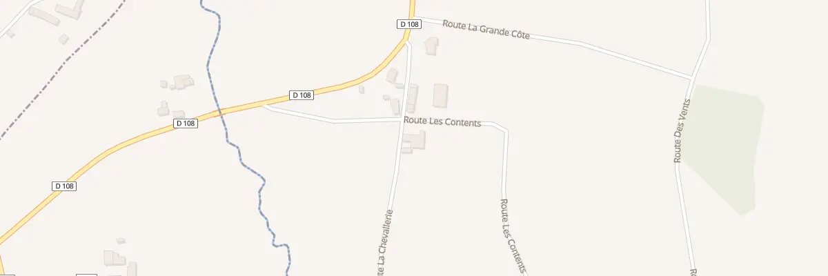 Plan du 3 La Chevallerie à Saint-Senier-de-Beuvron