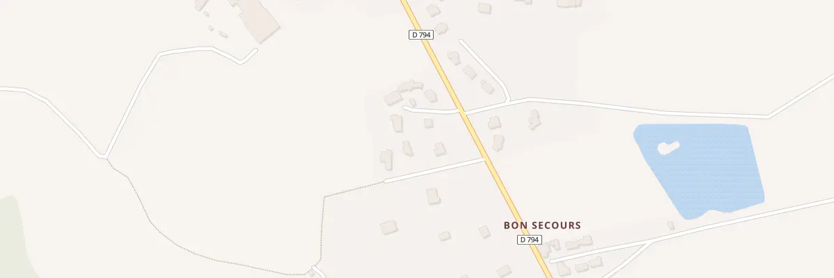 Plan du 9T Bon Secours à Val-d’Izé