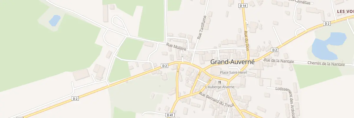 Plan du 8 Rue des Rochers du Val à Grand-Auverné