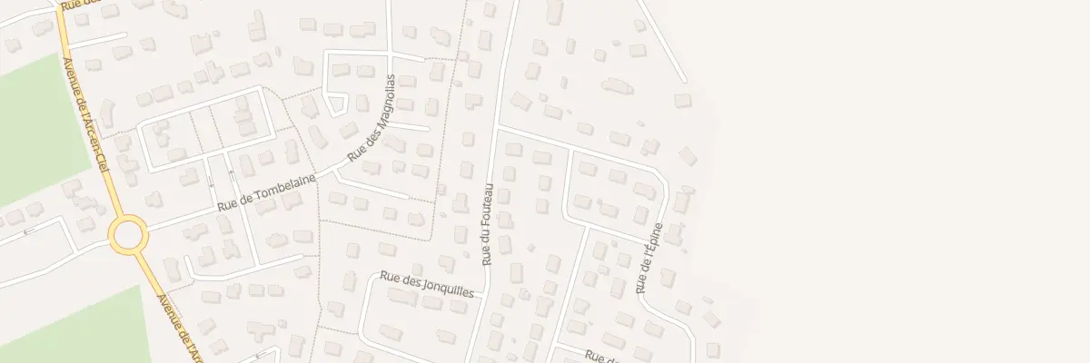 Plan du 16 Rue des Pommiers à Saint-Senier-sous-Avranches