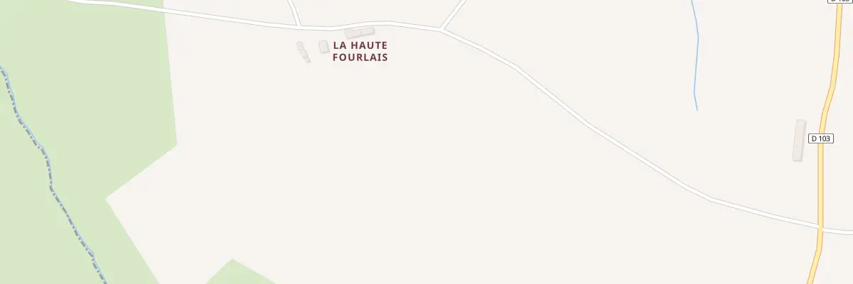 Plan du 5152 La Haute Fourlais aux Portes du Coglais