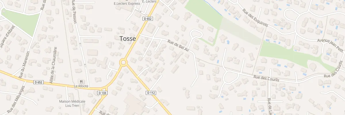 Plan du 9 Rue de Bel-Air à Tosse