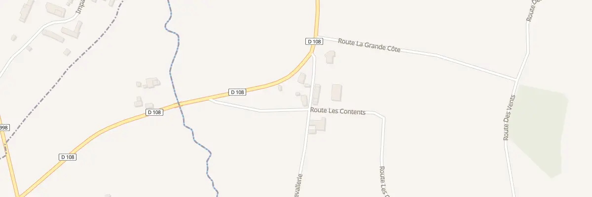 Plan du 2 La Chevallerie à Saint-Senier-de-Beuvron