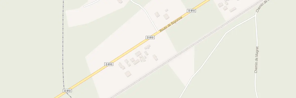 Plan du 2305 Rte de Bayonne à Saint-Vincent-de-Tyrosse