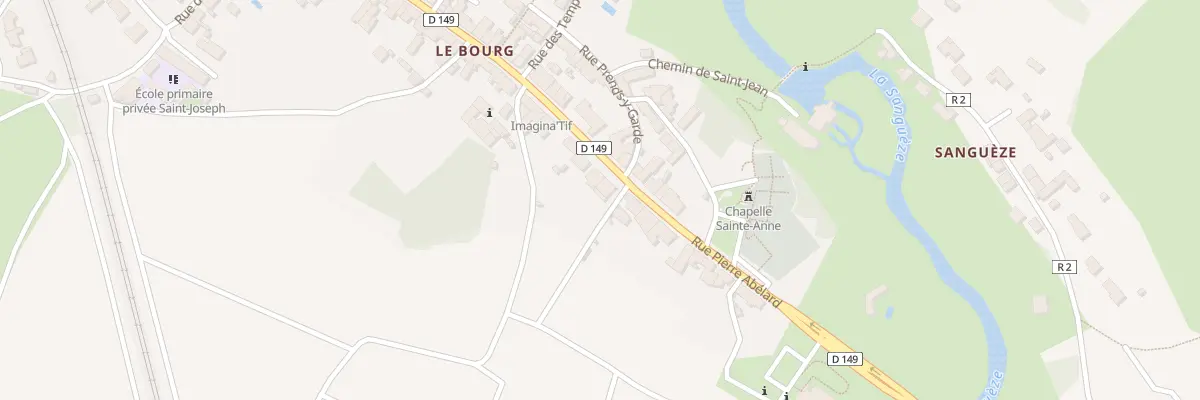 Plan du 58 Rue pierre abélard au Pallet