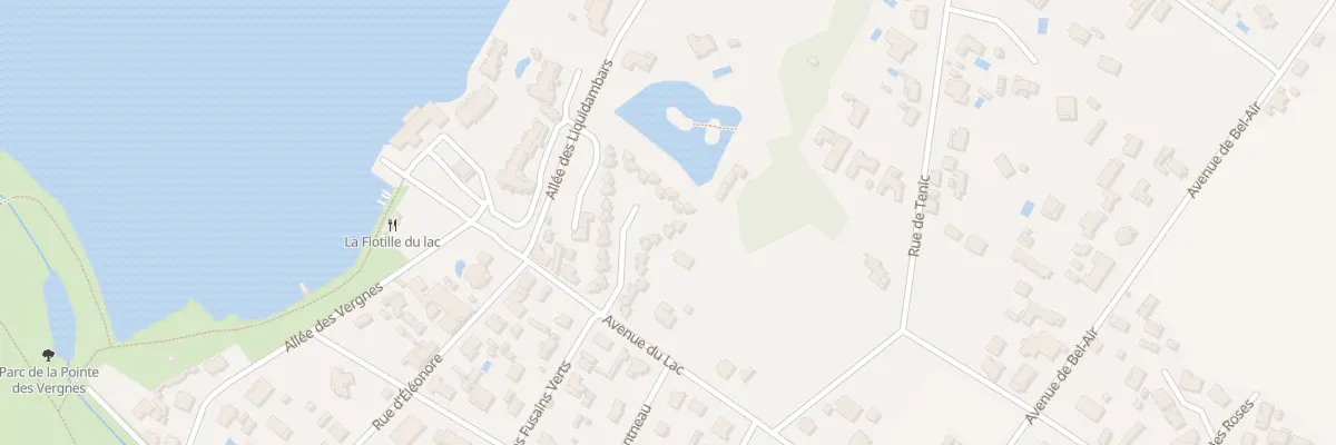 Plan du 15 Sq du Lac à Soustons