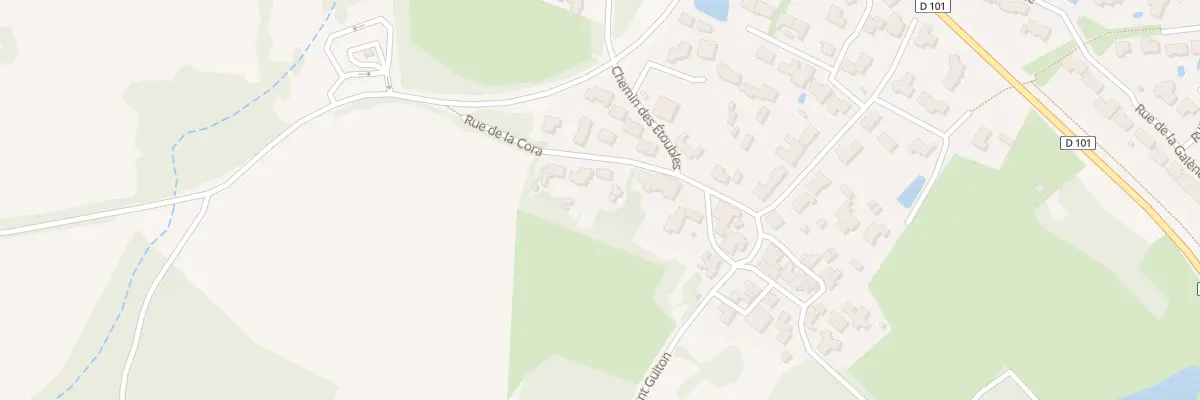 Plan du 41 Rue de la cora à La Ferrière