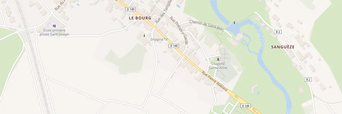 Plan du 56 Rue pierre abélard au Pallet