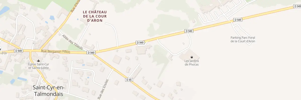 Plan du 9B Rue benjamin fillon à Saint-Cyr-en-Talmondais