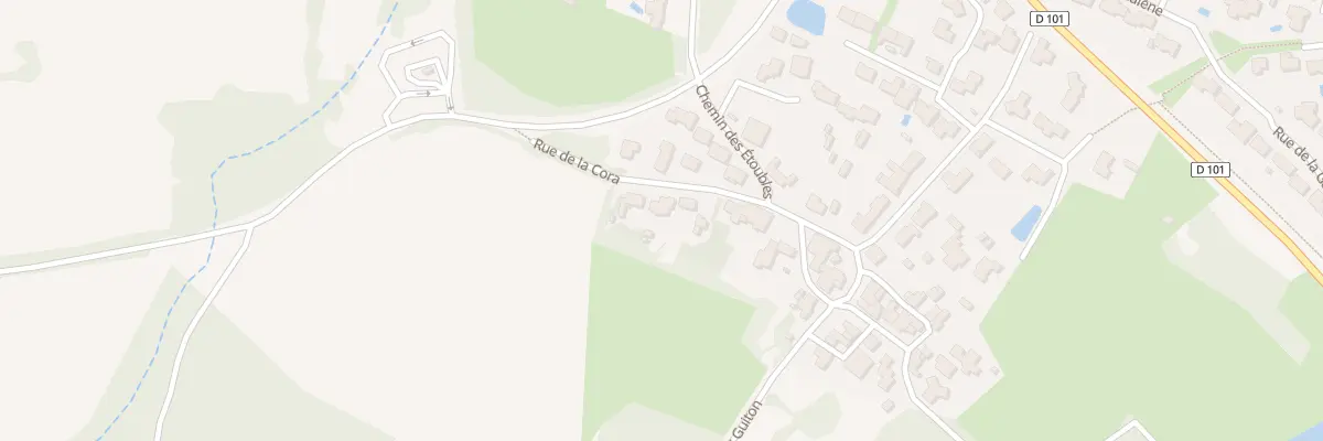 Plan du 43 Rue de la cora à La Ferrière