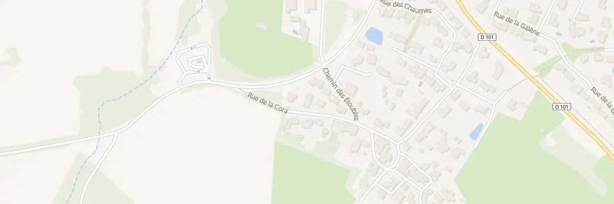 Plan du 42 Rue de la cora à La Ferrière