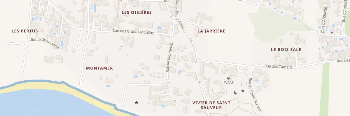 Plan du 9 Rue de Montamer à Sainte-Marie-de-Ré