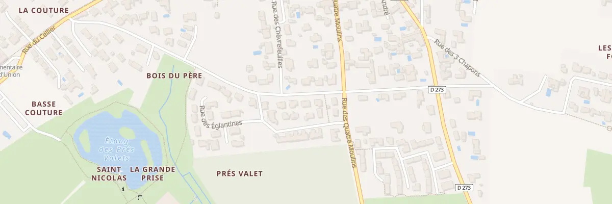 Plan du 420 Rue de la Fontaine à Saint-Georges-d’Oléron