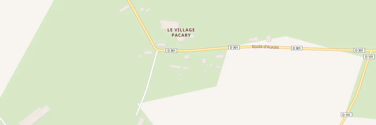 Plan du 5024 Village Pacary à Raids