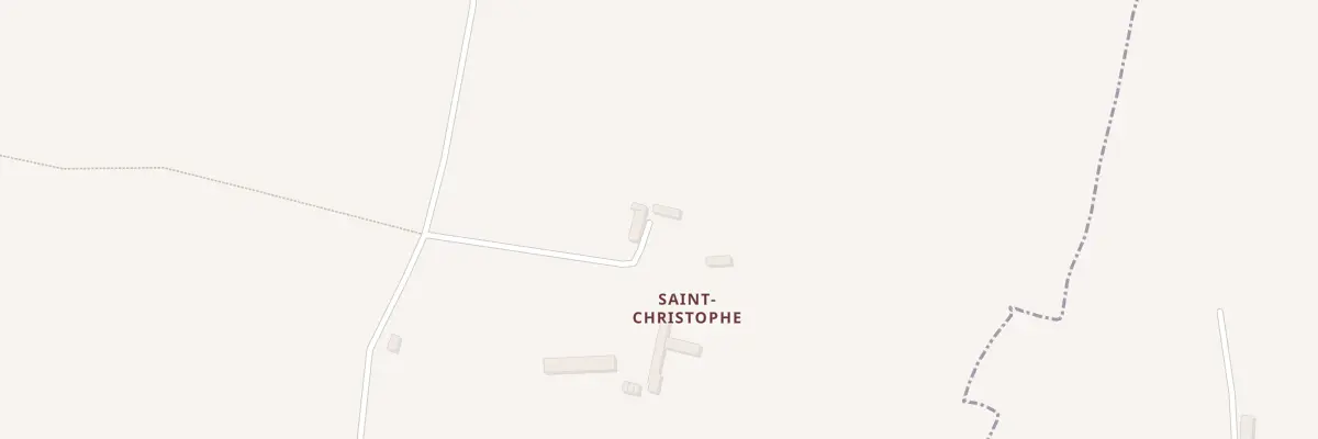 Plan du 1 Saint Christophe à Saint-Martin-d’Aubigny