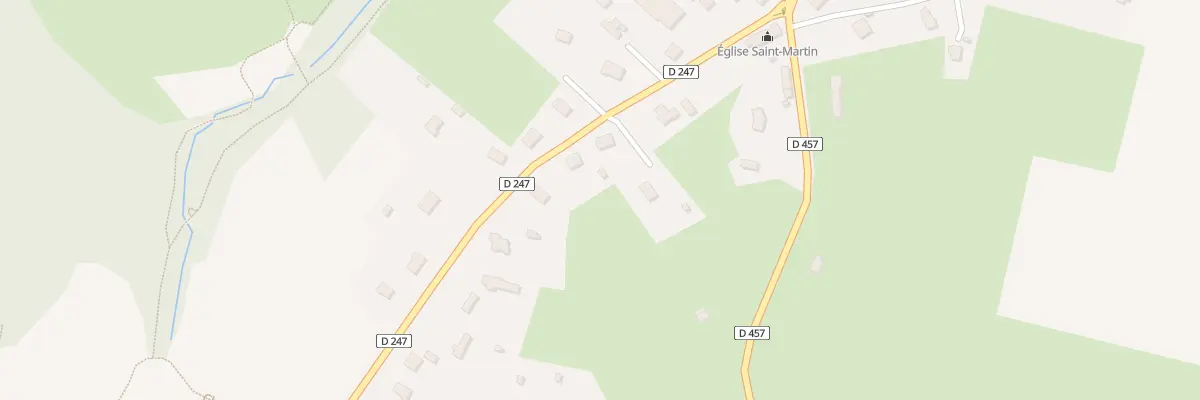 Plan du 7 Rue de la Baie - Saint Martin à Avranches