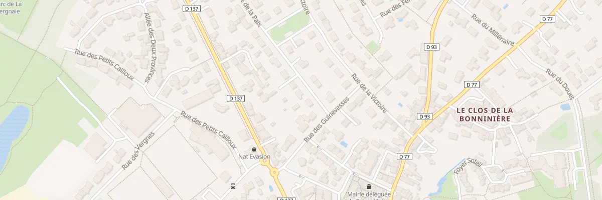 Plan du 3 Rue de la paix à Montaigu-Vendée